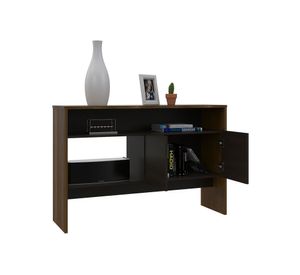 Mesa de centro + arrimo Classic caramelo/wengue TuHome