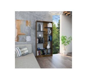 Biblioteca + bar Classic caramelo/wengue TuHome