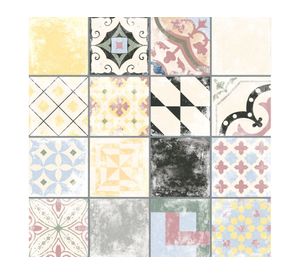 Porcelanato piso muro 25x25 cm Medina 1 m2 Klipen