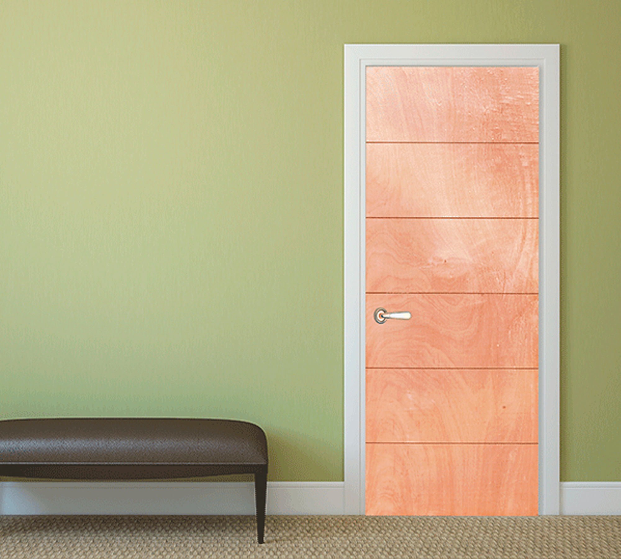 Puerta terciado Milano 70x200 cm