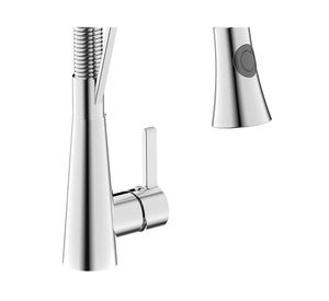 Monomando lavaplatos extraíble Rivoli cromo Briggs