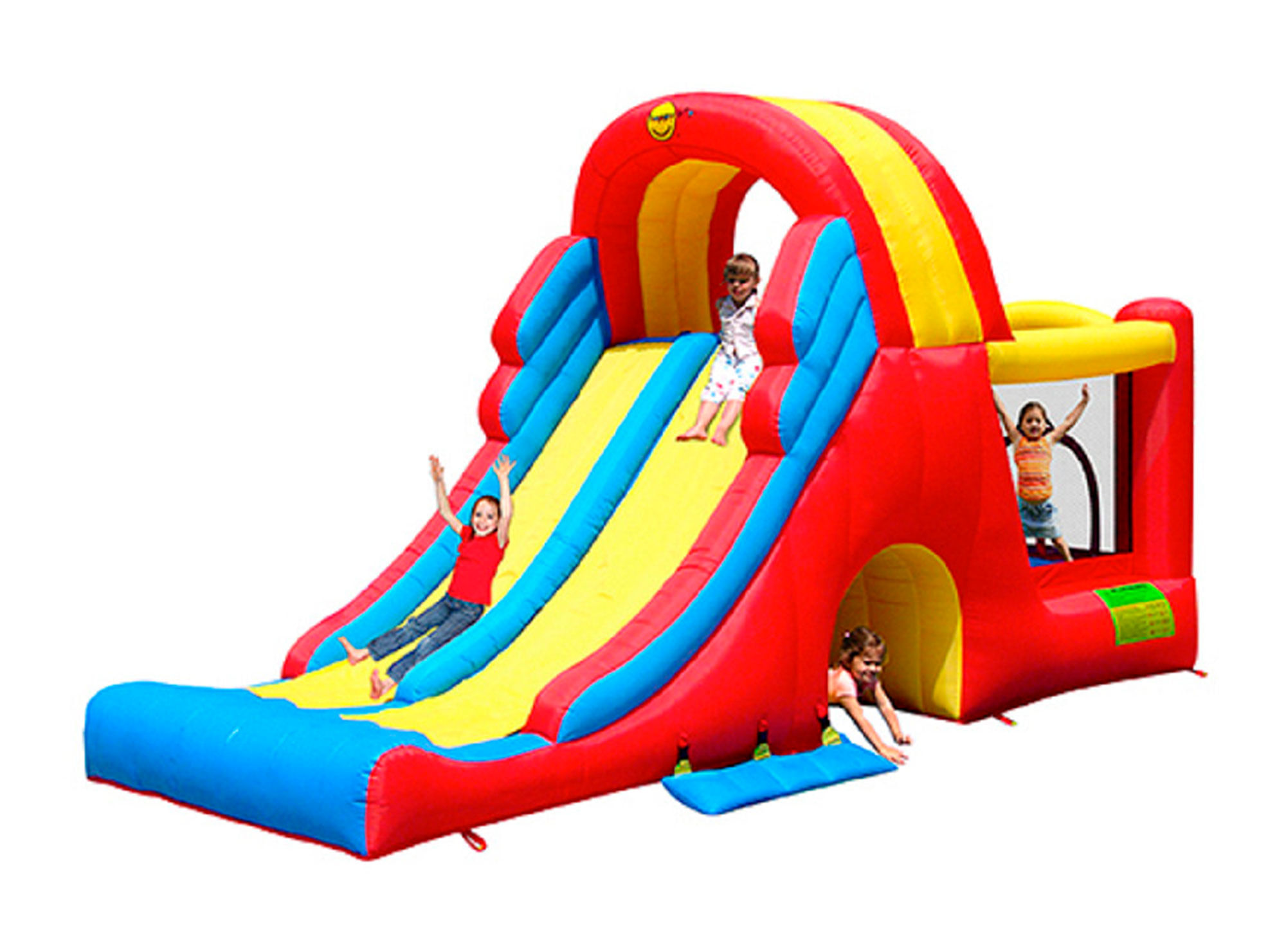 Hobby Market Juego inflable 6x2,15 m megaresbalín Happy Hop