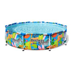 Piscina estructural 305x66 cm 4062 litros animales Bestway