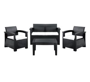 Set terraza 4 personas Ibiza Northwest