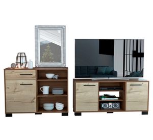 Rack TV 50'' + buffet Marsella gales/duna TuHome