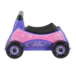 Moto corazón morado American Plastic