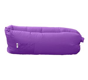 Silla inflable Comfort bag morado Gamepower