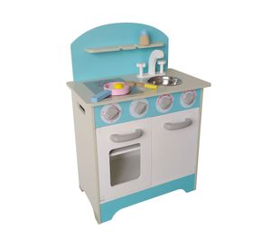 Cocina celeste blanco Gamepower