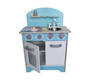 Cocina celeste blanco Gamepower