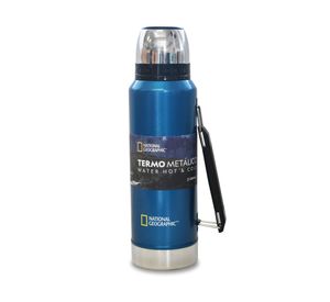 Termo 1,2 litros azul National Geographic