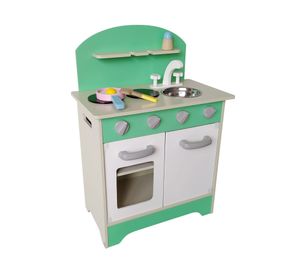 Cocina verde blanco Gamepower