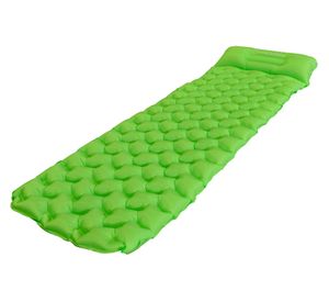 Colchoneta Ultralight verde flúor National Geographic