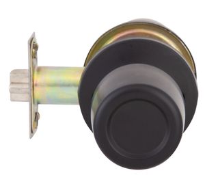 Cerradura tubular pomo acceso principal 8000 negro Poli