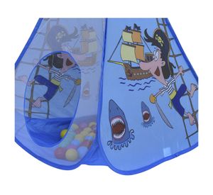 Carpa infantil azul Gamepower