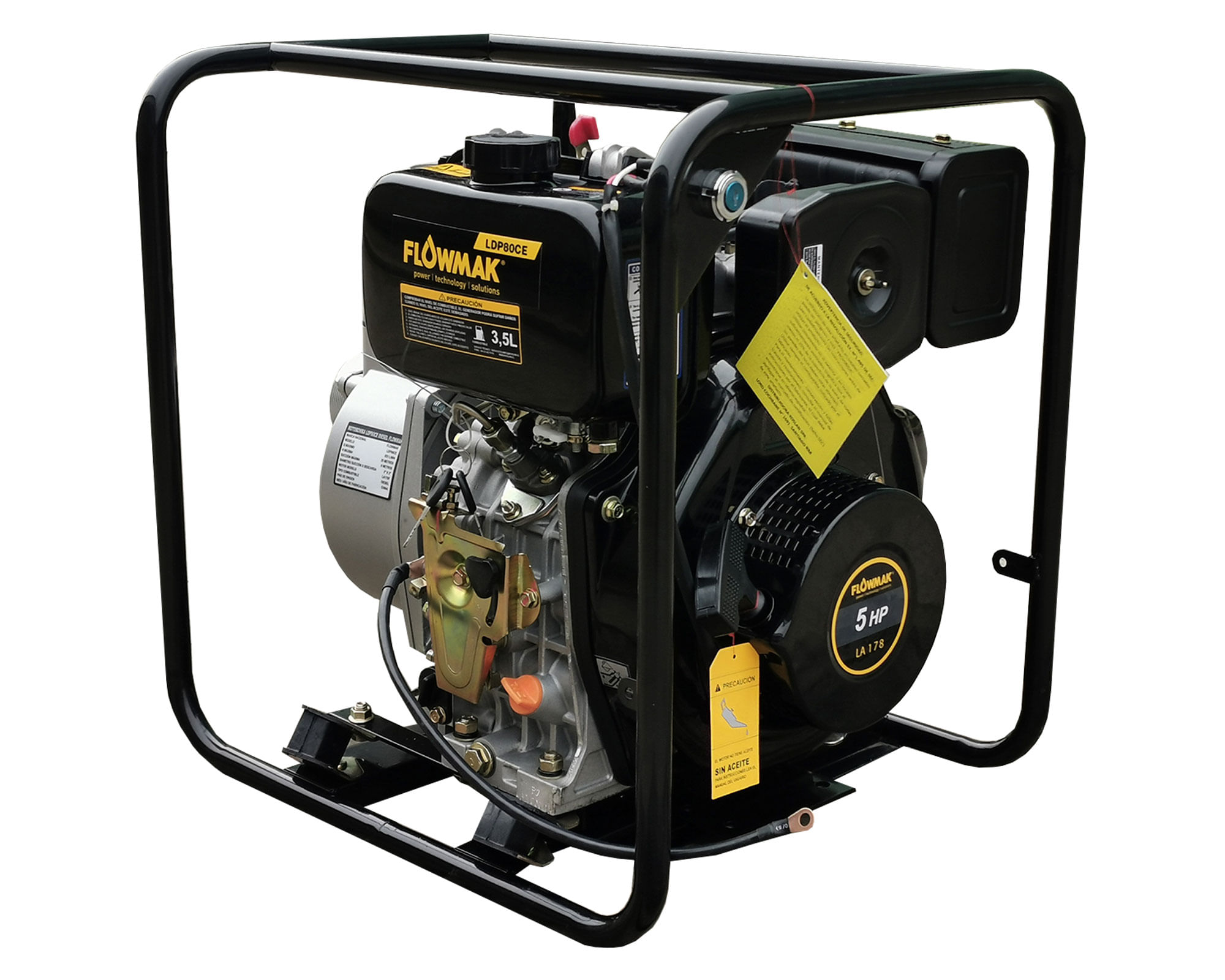 Motobomba a diésel 3'' 3730W DLP80CE3 Flowmak