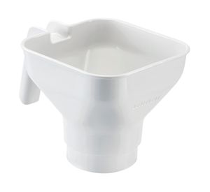 Embudo frasco conservas 16x13 cm blanco