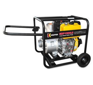 Motobomba a diésel 4''x4'' 10 HP SDP100CL Krafter