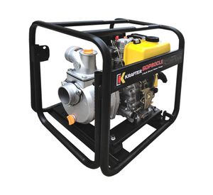 Motobomba a diésel 3''x3'' 6 HP SDP50CLE Krafter