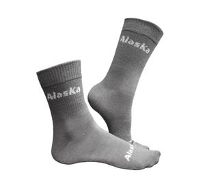 Calcetín Sport gris 5 unidades Alaska