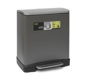 Basurero 20 litros Soft acero EKO