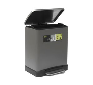 Basurero 20 litros Soft acero EKO