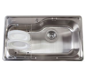 Lavaplatos sobreponer 87.5x50.5 cm Big Acqua FDV