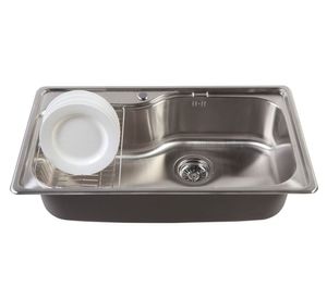 Lavaplatos sobreponer 87.5x50.5 cm Big Acqua FDV