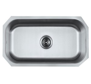 Lavaplatos Slim Undermount gris 20x69x40 cm