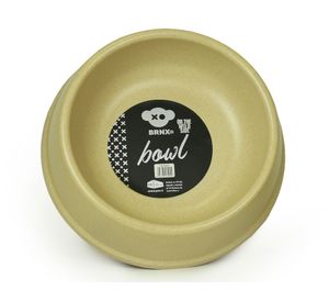 Plato mascota 21.5 cm Bamboo beige BRNX