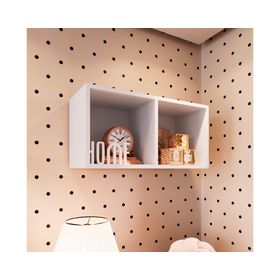 Repisa Honey doble blanco Be Design