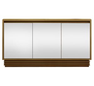 Bar buffet c/ puertas de espejo estructura BB Tecnomobili