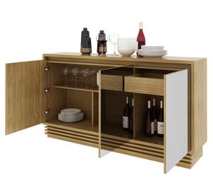 Bar buffet c/ puertas de espejo estructura BB Tecnomobili