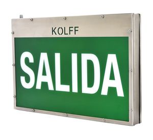 Luz de emergencia Bigled doble cara exterior 10W Kolff