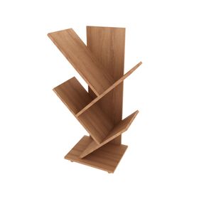 Estante librero Deco asimétrico bajo 3 espacios Tecnomobili