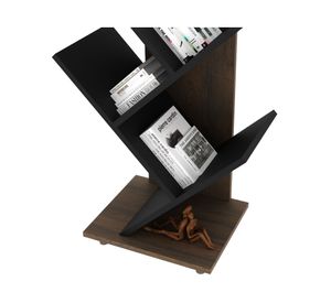 Estante librero Deco asimètrico bajo rùstico E Tecnomobili