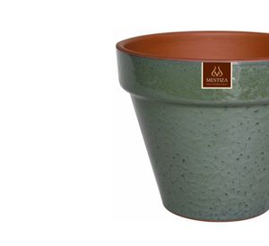 Maceta Kony Full verde musgo 24 cm Mestiza
