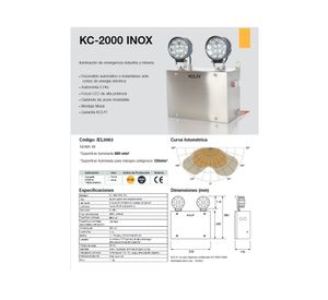 Luz de emergencia KC-2000 28W Kolff
