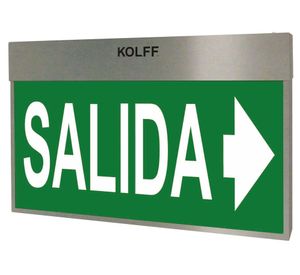 Luz de emergencia Sigled una cara 7W Kolff