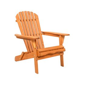 Silla terraza plegable Muskoka madera natural