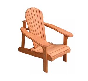 Silla terraza fija Muskoka madera natural