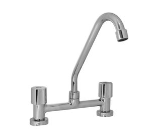 Combinación de lavaplatos 1/2" HE CLE-C420 cromo