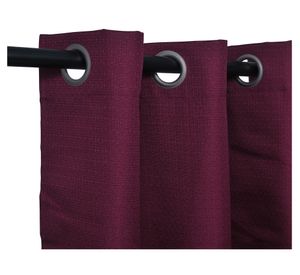 Cortina blackout 140x220 cm Regata burdeo Mashini