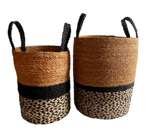 Canastos M 34x22x22 cm Bengala surtido Decogreen