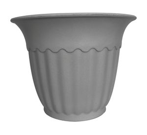 Macetero Bio Olimpo grafito 26x34x34 cm