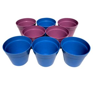 Macetero 10.7x13.7x13.7 cm surtido Decogreen