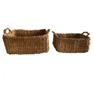 Cesto Mumbai 2 piezas Decogreen