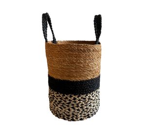 Cesto S Bengala natural/negro Decogreen