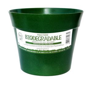 Macetero Bio Bamboo Actual musgo 4 unidades