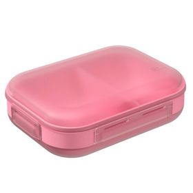 Lonchera hermético plástico Nutri rosa