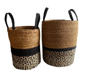 Canastos S 34x22x22 cm Bengala surtido Decogreen